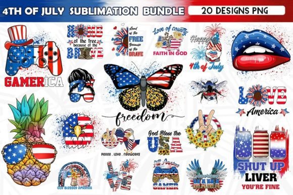 4th of July Sublimation Bundle Part 3 Review