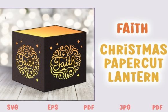 Faith SVG Christmas Papercut Lantern Review for Real Projects