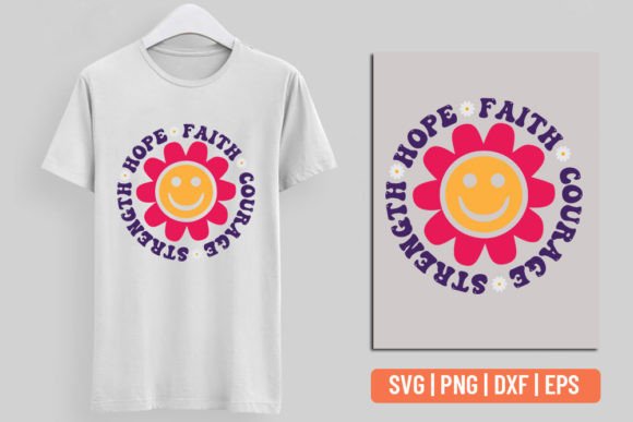 Hope Faith Courage Strength SVG Review: A Design with Purpose