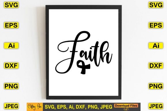 Review of Faith SVG Design Print Cute Files for Embroidery Projects
